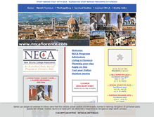 Tablet Screenshot of necaflorence.com